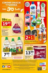 Gazetka promocyjna Auchan - 30 Lat Supermarket - Gazetka - ważna od 18.02 do 18.02.2026 - strona 8 - produkty: Płyn do prania, Frosch, Ser, Mus, Gra, Cif, Papier, Biohumus, Rama, Papier toaletowy, Woolite, Sidolux