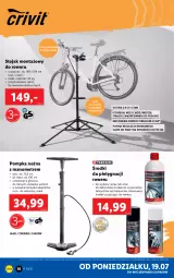 Gazetka promocyjna Lidl - GAZETKA - Gazetka - ważna od 24.07 do 24.07.2021 - strona 16 - produkty: Sok, Noż, Stojak, Materac, Tera, Pompka, Rower