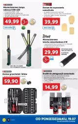 Gazetka promocyjna Lidl - GAZETKA - Gazetka - ważna od 24.07 do 24.07.2021 - strona 18 - produkty: Top, Sok, Cynk, Tarka, Latarka, Lampa, Lakier, Akumulator, LG