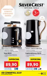 Gazetka promocyjna Lidl - GAZETKA - Gazetka - ważna od 24.07 do 24.07.2021 - strona 25 - produkty: Piec, Top, Czajnik elektryczny, Czajnik, Toster