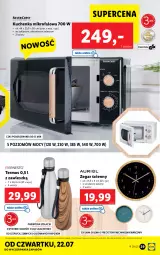 Gazetka promocyjna Lidl - GAZETKA - Gazetka - ważna od 24.07 do 24.07.2021 - strona 29 - produkty: Sok, Termos, LANA, Talerz, Kuchenka mikrofalowa, Zegar, Fa
