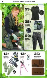 Gazetka promocyjna Netto - Gazetka non food 7.04-13.04 - Gazetka - ważna od 13.04 do 13.04.2022 - strona 8 - produkty: Wycieraczka, Sekator, Tusz, Kamizelka, Rękawice, Spodnie, Fa