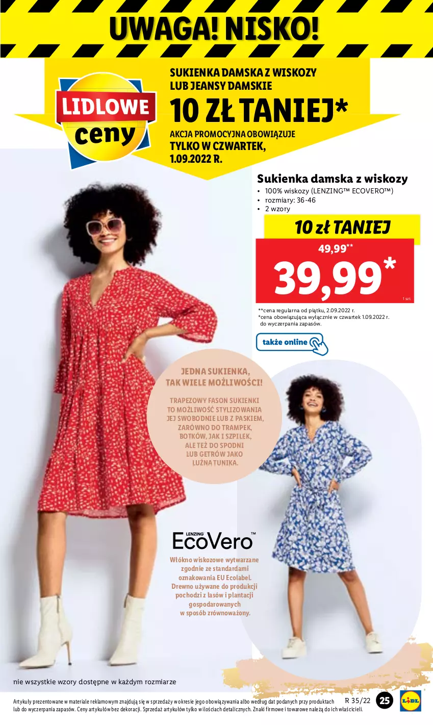 Gazetka promocyjna Lidl - GAZETKA - ważna 29.08 do 03.09.2022 - strona 27 - produkty: Fa, Sukienka, Tunika, Waga