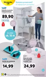 Gazetka promocyjna Lidl - GAZETKA - Gazetka - ważna od 03.09 do 03.09.2022 - strona 34 - produkty: Por, Wieszak, Kosz, Uchwyty, Suszarka, Suszarka na pranie