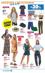 Gazetka promocyjna E Leclerc - Gazetka - ważna od 14.05 do 14.05.2022 - strona 10 - produkty: Klapki, Ryba, Szorty, Sandał, Torba, Kombinezon, Spodnie, Sukienka