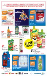 Gazetka promocyjna E Leclerc - Gazetka - ważna od 14.05 do 14.05.2022 - strona 17 - produkty: Piwo, Sok, Mus, Somersby, Kasztelan, Kaki, Tyskie, Warka, Pepsi, Carlsberg, Napój gazowany, Tymbark, Szyna, Woda mineralna, Kubuś, Woda, Napój