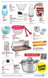 Gazetka promocyjna E Leclerc - Gazetka - ważna od 14.05 do 14.05.2022 - strona 7 - produkty: Piec, Sos, Por, Dzbanek, Papier, Garnek, Ananas, Salaterka, Pojemnik, Sałat, Karafka, Rękaw do pieczenia, Foremki, Muffiny, Papier do pieczenia, Pokrywa, Miska