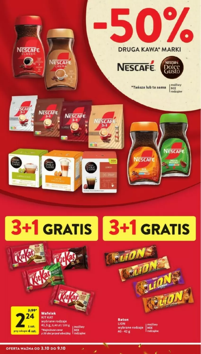 Gazetka promocyjna Intermarche - ważna 07.10 do 09.10.2024 - strona 22 - produkty: Kit Kat