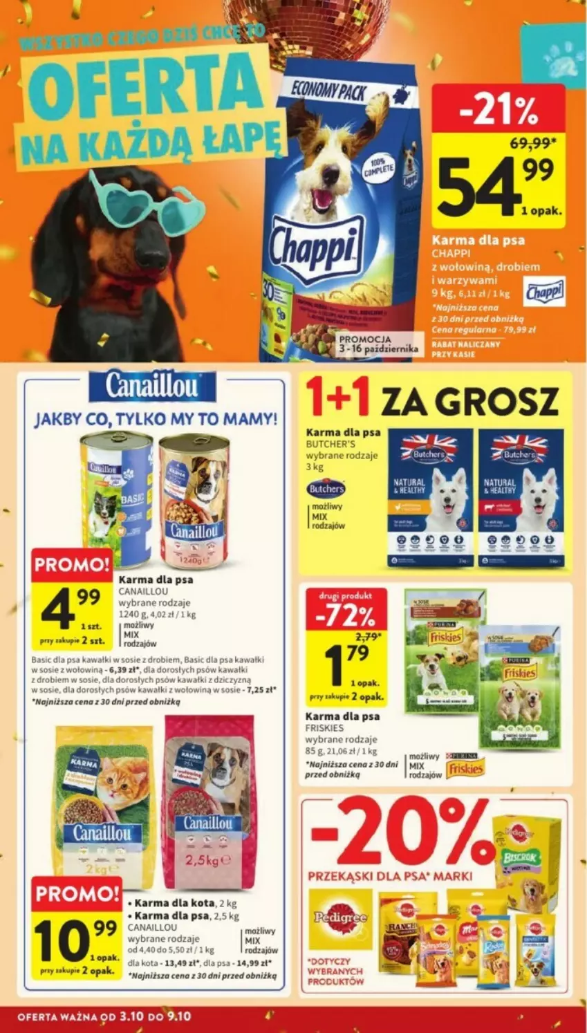 Gazetka promocyjna Intermarche - ważna 07.10 do 09.10.2024 - strona 33 - produkty: BIC, Butcher's, Canaillou, Friskies, Kawa, Sos