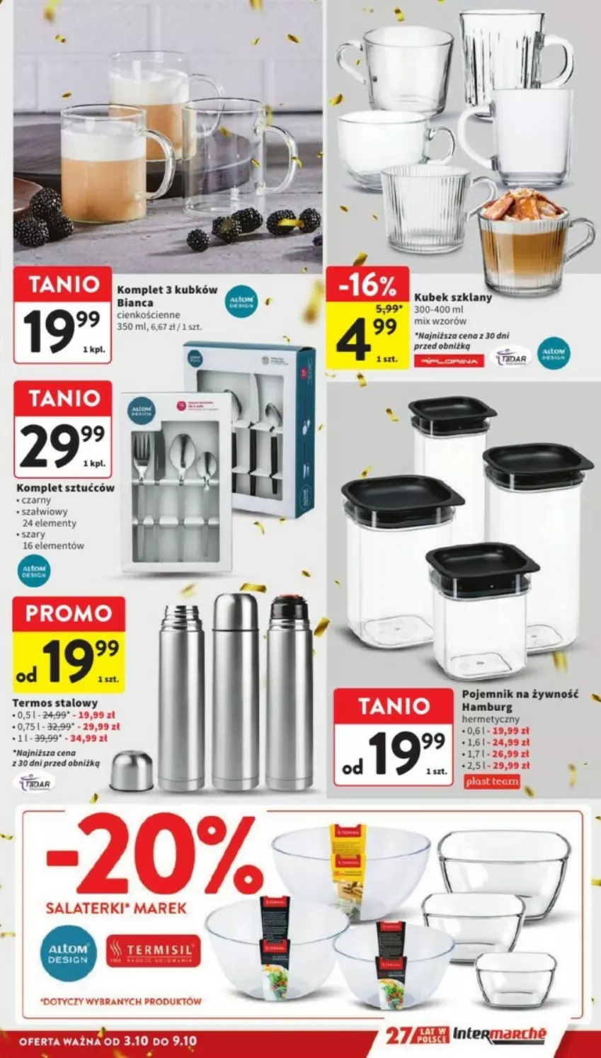 Gazetka promocyjna Intermarche - ważna 07.10 do 09.10.2024 - strona 37 - produkty: Kubek, Pojemnik, Termos