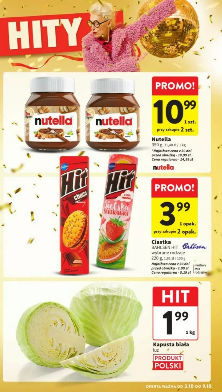 Gazetka promocyjna Intermarche - ważna 07.10 do 09.10.2024 - strona 47 - produkty: Ciastka, Nutella