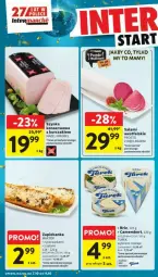 Gazetka promocyjna Intermarche - Gazetka - ważna od 09.10 do 09.10.2024 - strona 12 - produkty: Piec, Kurczak, Top, Ser, Salami, Brie, Madej Wróbel, Szynka konserwowa, Szynka, Zapiekanka, Pieczarka, Camembert, Fa