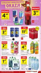 Gazetka promocyjna Intermarche - Gazetka - ważna od 09.10 do 09.10.2024 - strona 26 - produkty: Nałęczowianka, Mus, Gra, Red Bull, Granat, Coca-Cola, Tymbark, Szyna, Woda mineralna, Napój niegazowany, Woda, Napój, Mięta, Nektar, Hortex