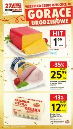 Gazetka promocyjna Intermarche - Gazetka - ważna od 09.10 do 09.10.2024 - strona 46 - produkty: Kurczak, Ser, Kurczak gotowany, Gouda, Masło