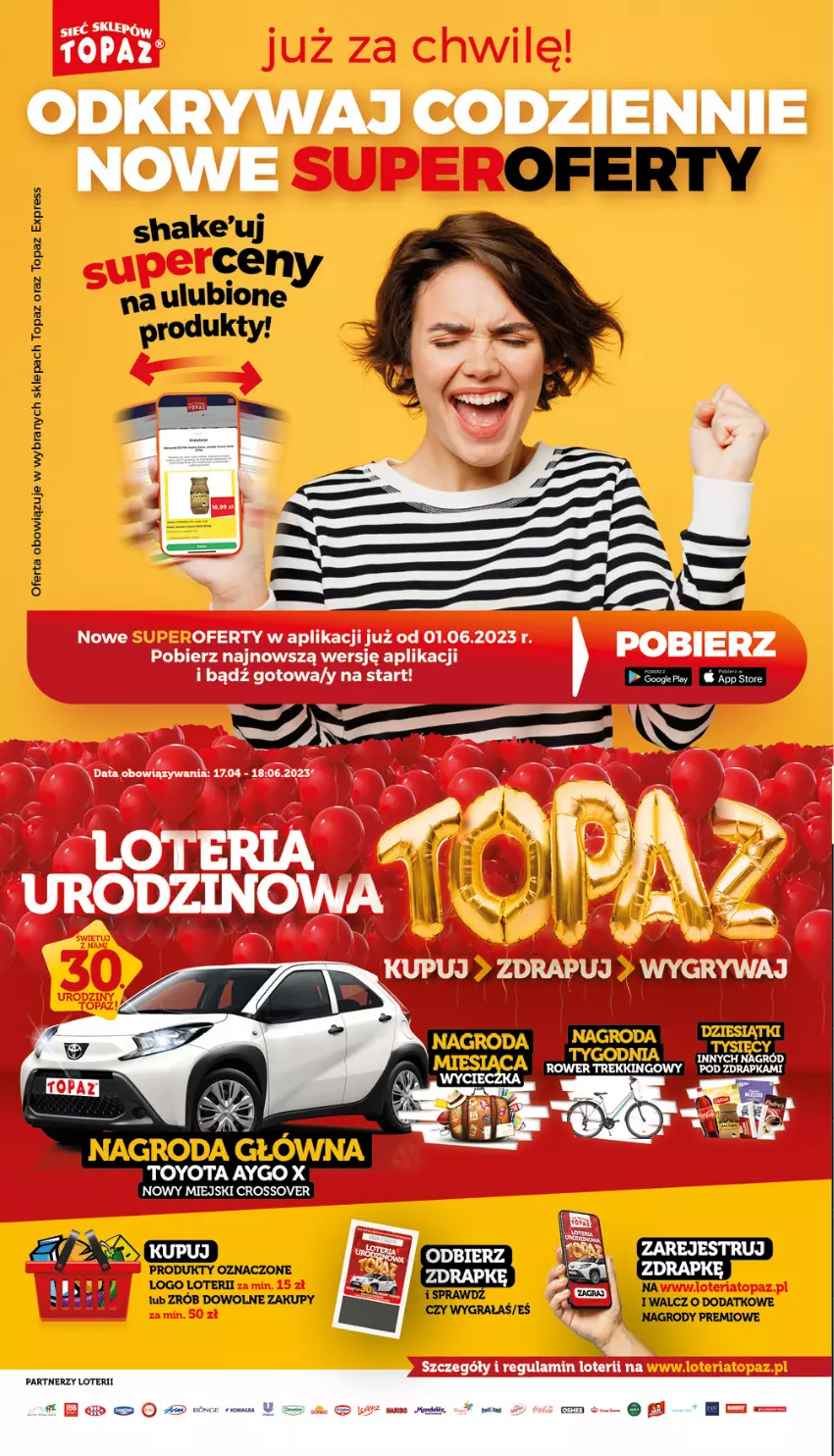 Gazetka promocyjna Topaz - Gazetka - ważna 01.06 do 07.06.2023 - strona 2 - produkty: Top