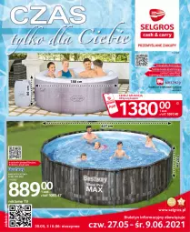 Gazetka promocyjna Selgros - Katalog Baseny - Gazetka - ważna od 04.08 do 04.08.2021 - strona 1 - produkty: Inka, LG