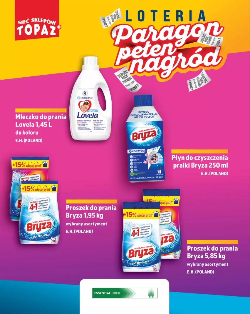 Gazetka promocyjna Topaz - Gazetka - ważna 24.08 do 11.10.2026 - strona 100 - produkty: Bryza, Por, Pralki