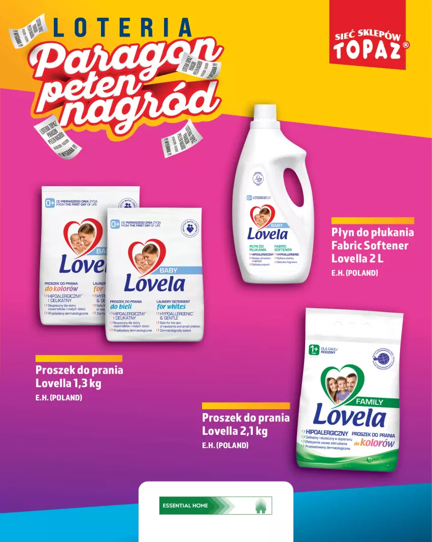 Gazetka promocyjna Topaz - Gazetka - ważna 24.08 do 11.10.2026 - strona 101 - produkty: Dzieci, Fa, Gra, Hipoalergiczny proszek, Piec, Proszek do prania