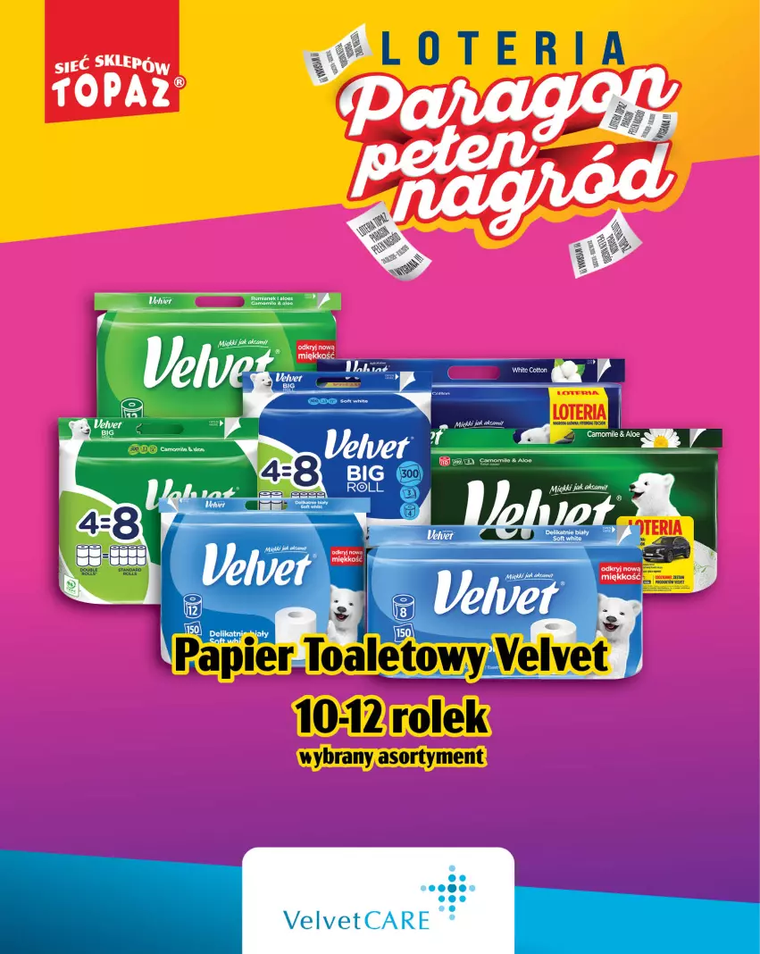 Gazetka promocyjna Topaz - Gazetka - ważna 24.08 do 11.10.2026 - strona 102 - produkty: Aksam, Velvet