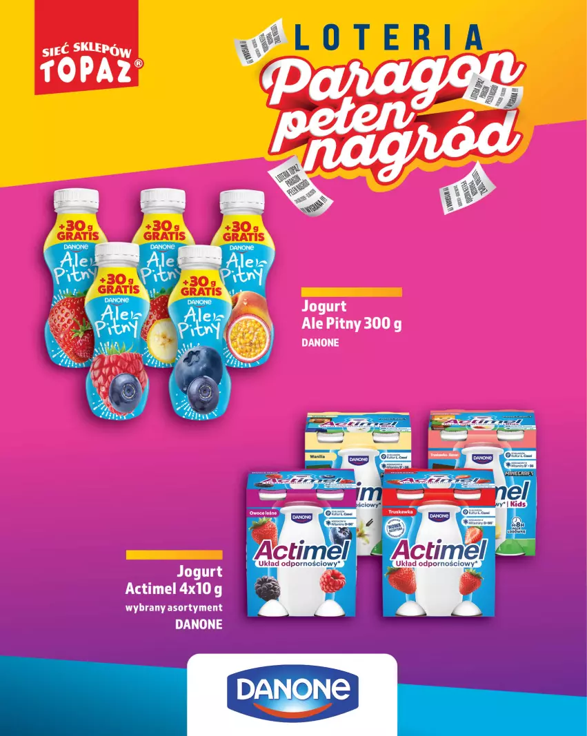Gazetka promocyjna Topaz - Gazetka - ważna 24.08 do 11.10.2026 - strona 32 - produkty: Danone