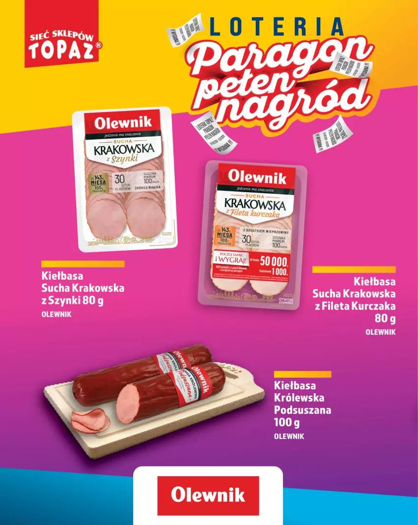 Gazetka promocyjna Topaz - Gazetka - ważna 24.08 do 11.10.2026 - strona 38 - produkty: Olewnik