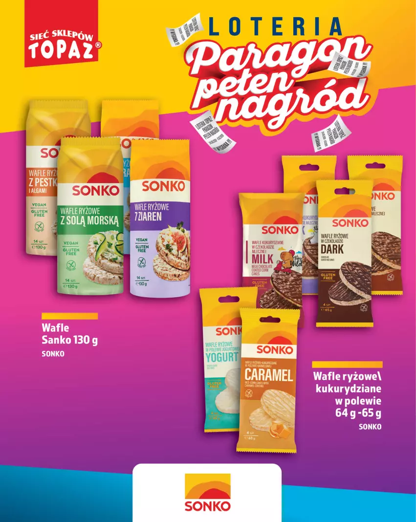 Gazetka promocyjna Topaz - Gazetka - ważna 24.08 do 11.10.2026 - strona 52 - produkty: Ryż, Wafle