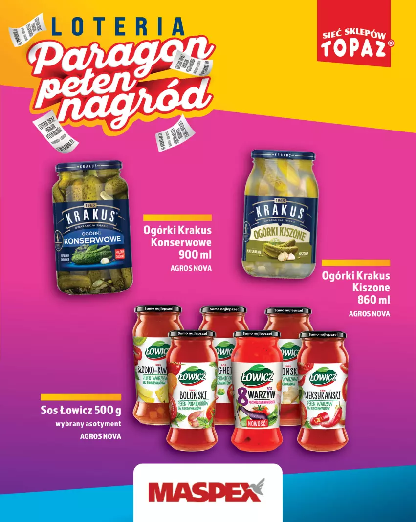 Gazetka promocyjna Topaz - Gazetka - ważna 24.08 do 11.10.2026 - strona 57 - produkty: Krakus, Ser