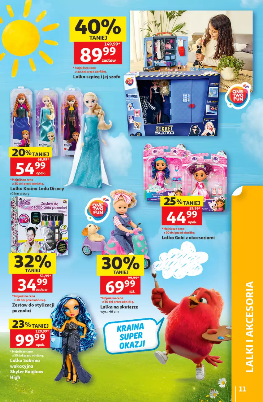 Gazetka promocyjna Auchan - 30 Lat Hipermarket - ważna 21.05 do 27.05.2026 - strona 11 - produkty: Disney, Fa, Lalka, Szafa