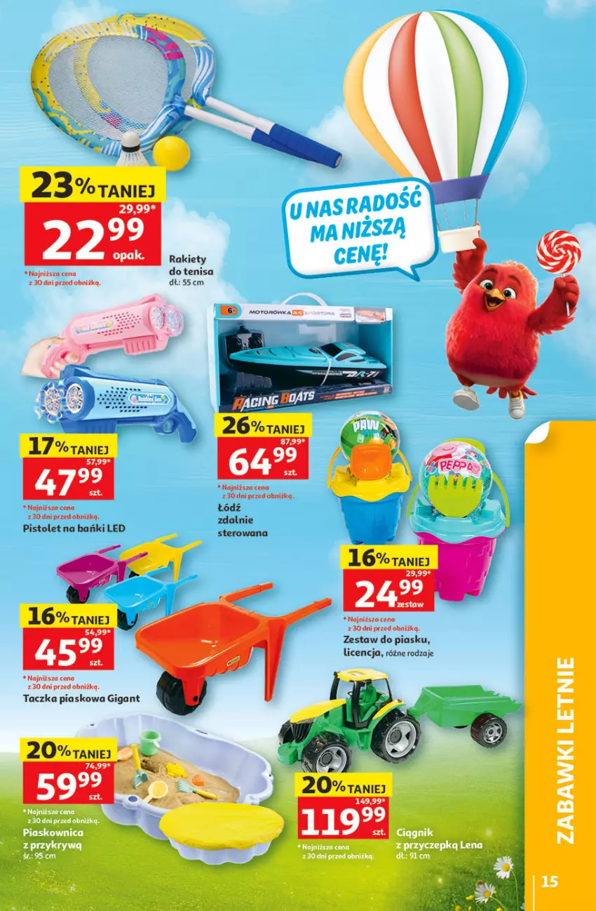 Gazetka promocyjna Auchan - 30 Lat Hipermarket - ważna 21.05 do 27.05.2026 - strona 15 - produkty: Motorówka, Pistolet