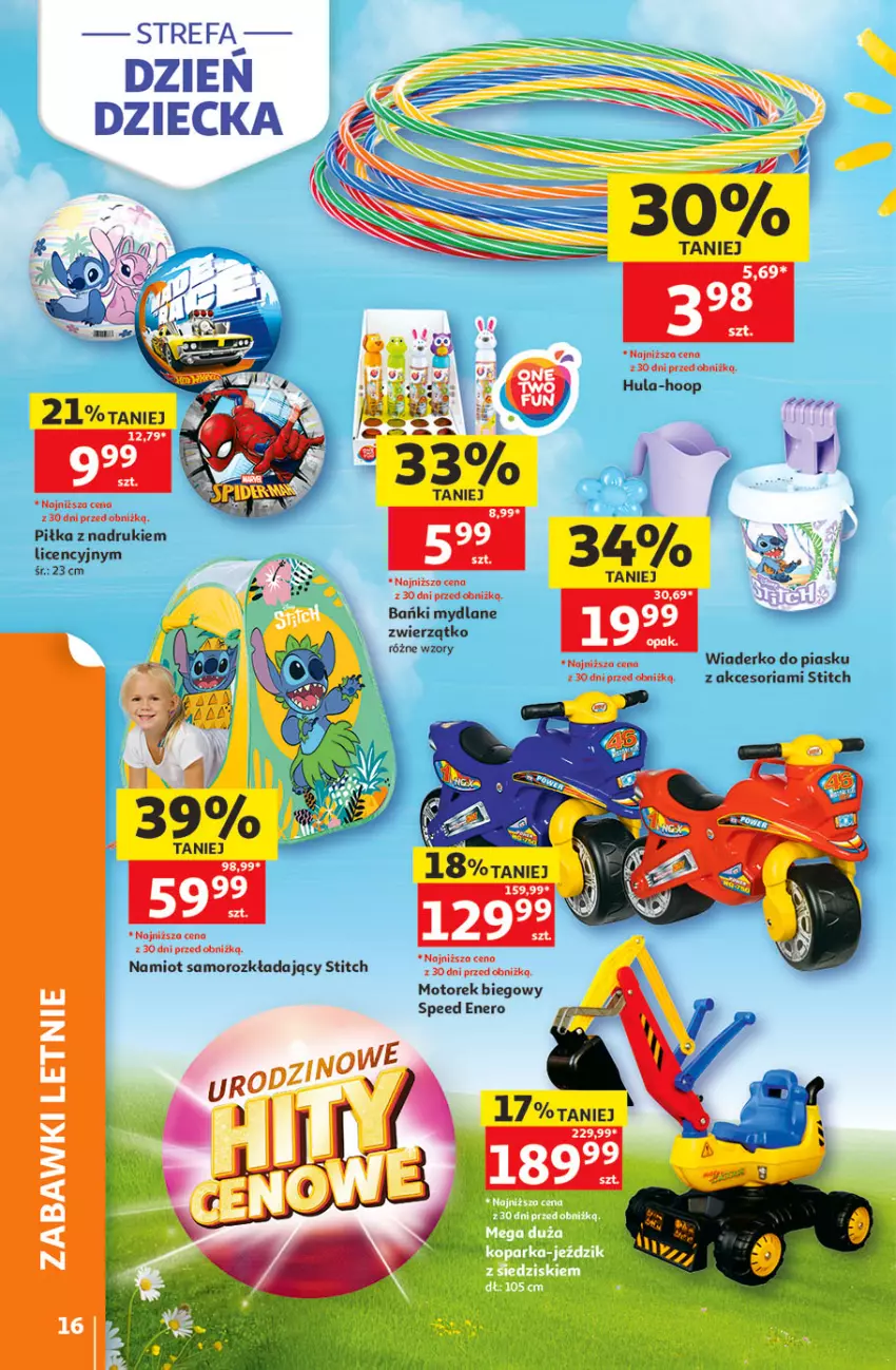 Gazetka promocyjna Auchan - 30 Lat Hipermarket - ważna 21.05 do 27.05.2026 - strona 16 - produkty: Fa, Hoop, Namiot