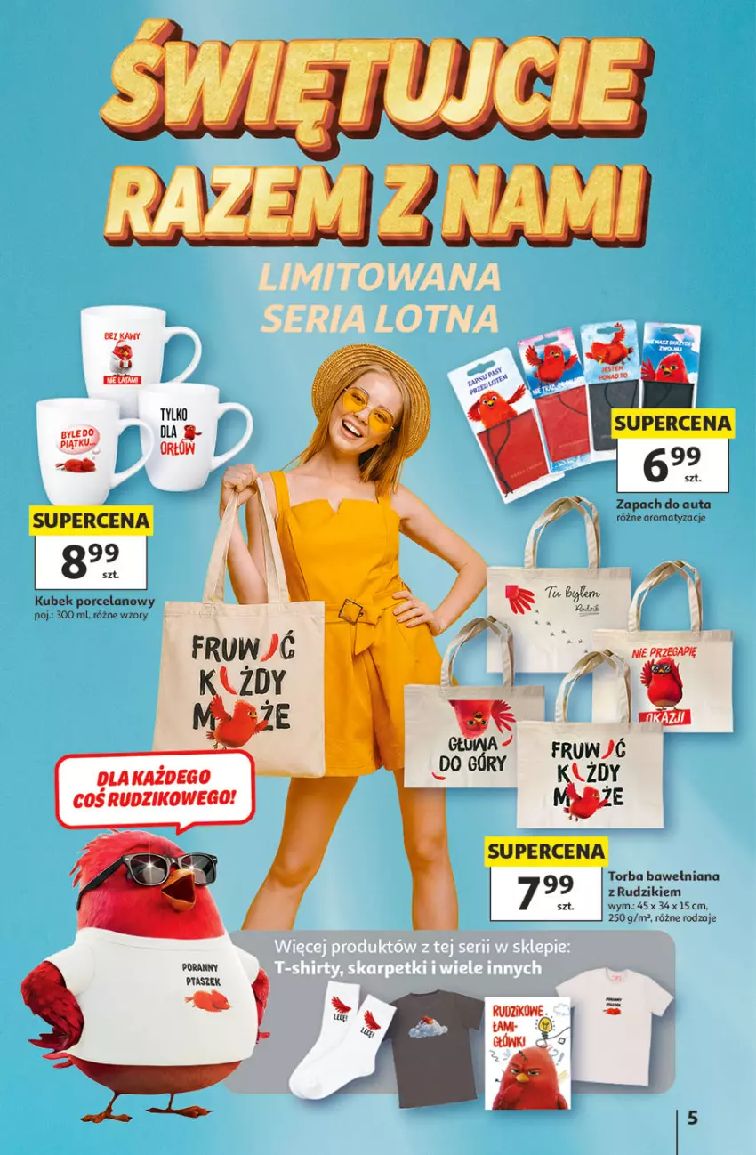 Gazetka promocyjna Auchan - 30 Lat Hipermarket - ważna 21.05 do 27.05.2026 - strona 5 - produkty: Kubek, Por, Torba
