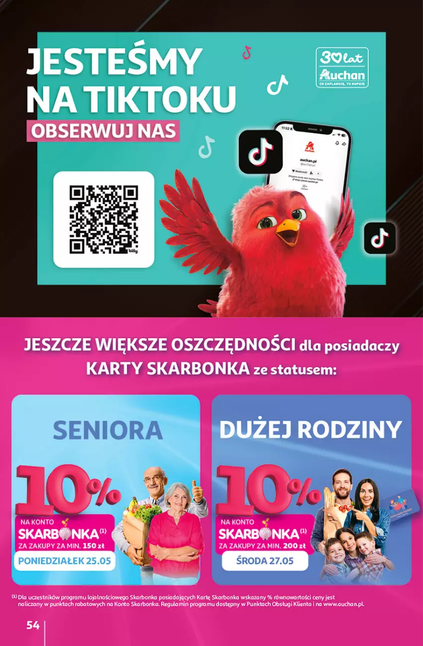 Gazetka promocyjna Auchan - 30 Lat Hipermarket - ważna 21.05 do 27.05.2026 - strona 54