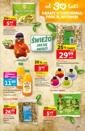 Gazetka promocyjna Auchan - 30 Lat Hipermarket - Gazetka - ważna od 27.05 do 27.05.2026 - strona 27 - produkty: Orzechy włoskie, Pistacje, Hummus, Sok, Mus, Szpinak