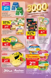 Gazetka promocyjna Auchan - 30 Lat Hipermarket - Gazetka - ważna od 27.05 do 27.05.2026 - strona 33 - produkty: Ser, Por, Twaróg, Brie, Havarti, Camembert, Ser kozi, Ser pleśniowy