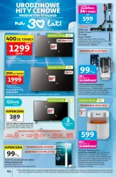 Gazetka promocyjna Auchan - 30 Lat Hipermarket - Gazetka - ważna od 27.05 do 27.05.2026 - strona 44 - produkty: Piec, LED TV, Odkurzacz, Sok, Gra, Dzbanek, Acer, Philips, Szczoteczka do zębów, Aquaphor, Tefal, HD ready, Szczoteczka, Akumulator, Fa
