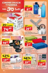 Gazetka promocyjna Auchan - 30 Lat Hipermarket - Gazetka - ważna od 27.05 do 27.05.2026 - strona 46 - produkty: Kołdra, Pościel, Czajnik, Sati, Suszarka do naczyń, Tefal, Ręcznik, Suszarka, Krzesło, Komplet pościeli, Patelnia, Poduszka, Fa