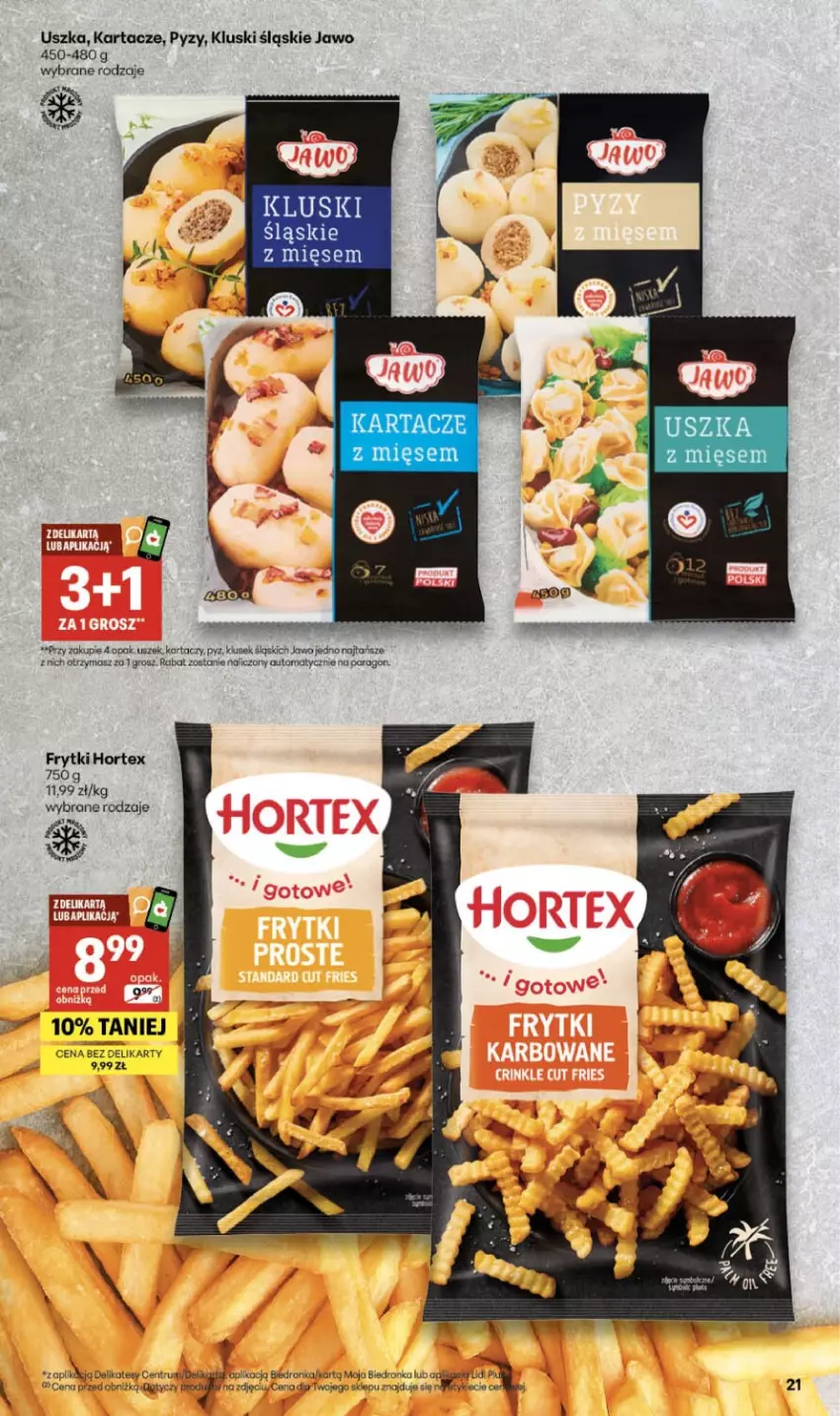 Gazetka promocyjna Delikatesy Centrum - Franczyza DC12 Czwartek - ważna 19.03 do 25.03.2026 - strona 21 - produkty: Frytki, Hortex, Koc