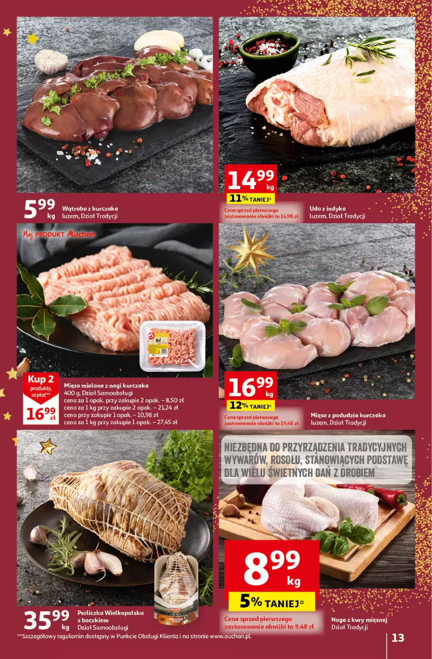 Gazetka promocyjna Auchan - Gazetka Magia Świąt Część 5 Hipermarket Auchan - ważna 14.12 do 23.12.2023 - strona 13