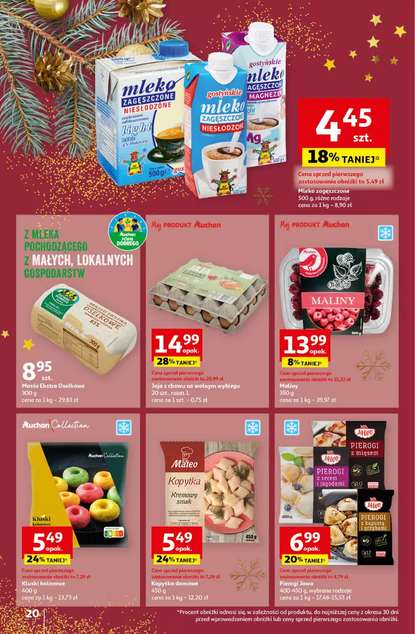 Gazetka promocyjna Auchan - Gazetka Magia Świąt Część 5 Hipermarket Auchan - ważna 14.12 do 23.12.2023 - strona 20