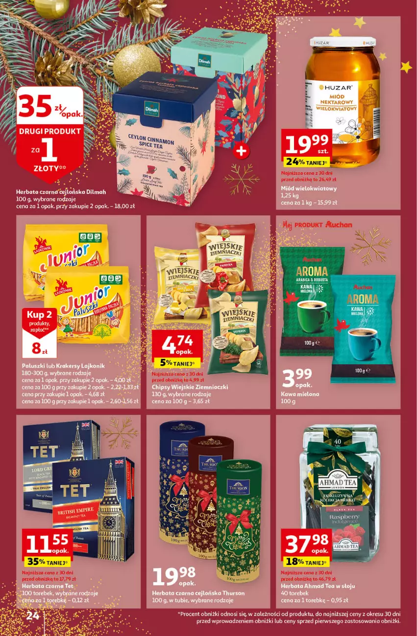 Gazetka promocyjna Auchan - Gazetka Magia Świąt Część 5 Hipermarket Auchan - ważna 14.12 do 23.12.2023 - strona 24