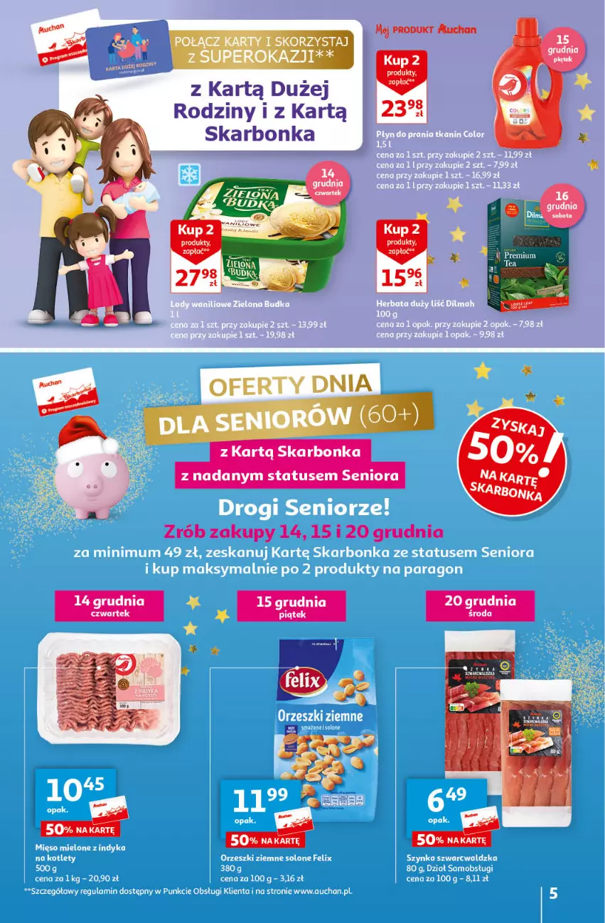 Gazetka promocyjna Auchan - Gazetka Magia Świąt Część 5 Hipermarket Auchan - ważna 14.12 do 23.12.2023 - strona 5