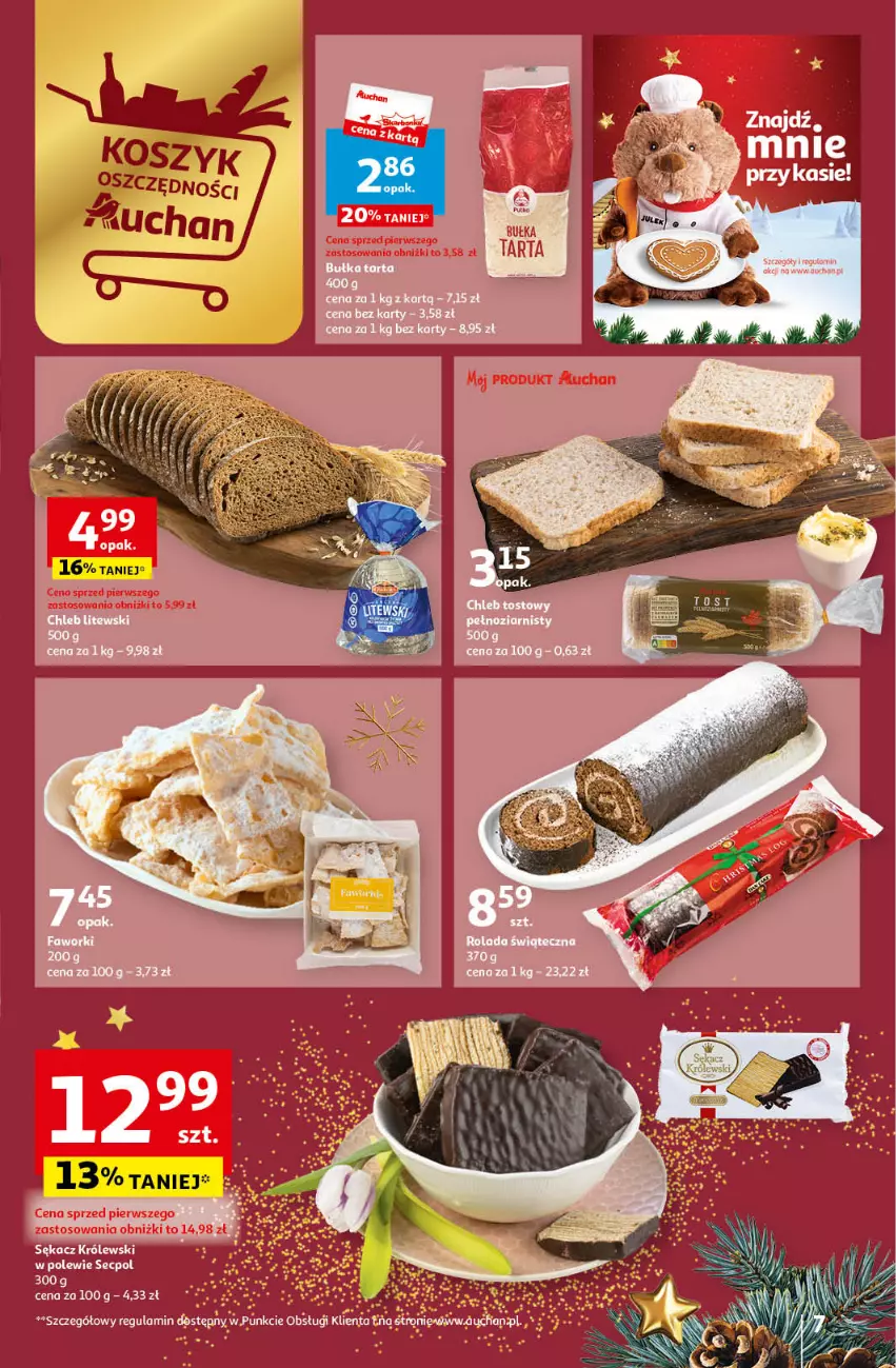 Gazetka promocyjna Auchan - Gazetka Magia Świąt Część 5 Hipermarket Auchan - ważna 14.12 do 23.12.2023 - strona 7