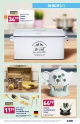 Gazetka promocyjna Aldi - Katalog Moda i Dom - Gazetka - ważna od 06.11 do 06.11.2021 - strona 7 - produkty: Por, Dzbanek, Chlebak, Szczotka, Chleb
