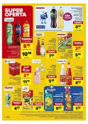 Gazetka promocyjna Carrefour - Gazetka - ważna od 25.08 do 25.08.2024 - strona 4 - produkty: Sok, Gin, Coca-Cola, Pepsi, Oranżada, Schweppes, Hellena, Napój gazowany, Tymbark, Woda, Napój, Kokos, Hortex, Fa