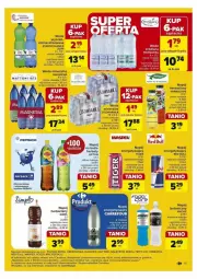 Gazetka promocyjna Carrefour - Gazetka - ważna od 25.08 do 25.08.2024 - strona 5 - produkty: Sok, Red Bull, LANA, Tiger, Lipton, Woda mineralna, Staropolanka, Woda, Napój, Cisowianka, Herbapol