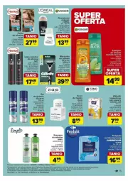 Gazetka promocyjna Carrefour - Gazetka - ważna od 25.08 do 25.08.2024 - strona 9 - produkty: Fructis, Bell, Dezodorant, Taft, Szynka, Szampon, Ziaja, Podpaski, Gillette, Garnier, Maszynka, Bella, Pianka do włosów, Maszynka do golenia, Wkładki, Lakier