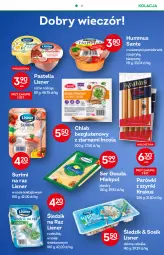 Gazetka promocyjna Żabka - Gazetka - ważna od 04.10 do 04.10.2022 - strona 44 - produkty: Hummus, Krakus, Sos, Ser, Mus, Parówki, Parówki z szynki, Pastella, Sante, Chleb, Gouda, Surimi, Lisner