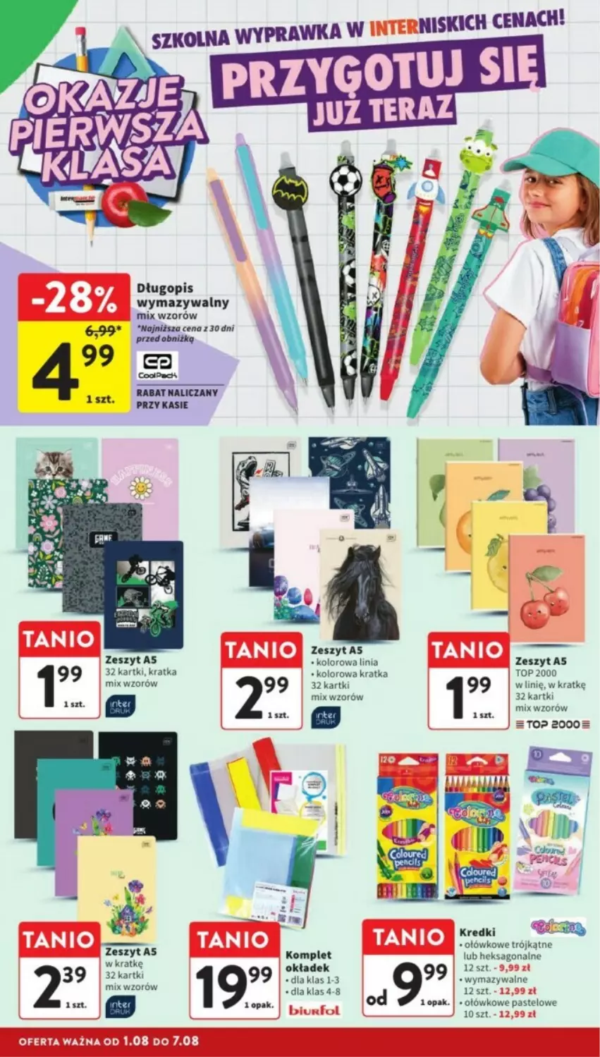 Gazetka promocyjna Intermarche - ważna 05.08 do 07.08.2024 - strona 33 - produkty: Długopis, Top