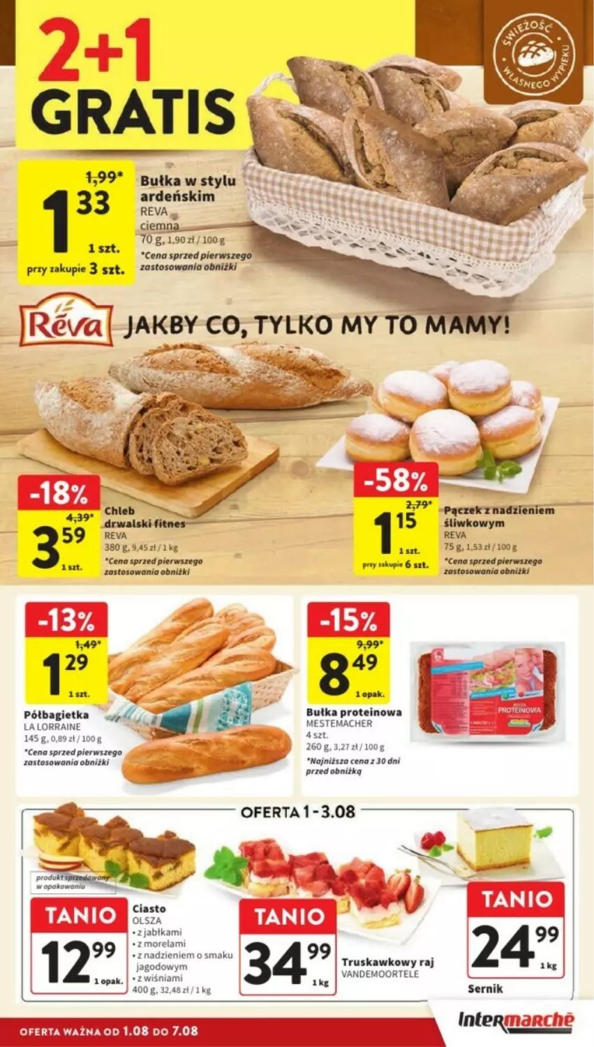 Gazetka promocyjna Intermarche - ważna 05.08 do 07.08.2024 - strona 8 - produkty: Bułka, Gra, Jabłka, Morela