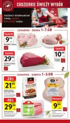 Gazetka promocyjna Intermarche - Gazetka - ważna od 07.08 do 07.08.2024 - strona 7 - produkty: Kurczak, Gulasz wołowy, Królik, Tusz